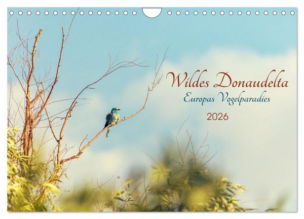 Wildes Donaudelta (Wandkalender 2026 DIN A4 quer), CALVENDO Monatskalender