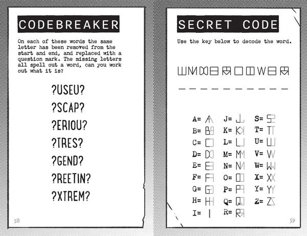 Produktbild: Spy Agency Puzzle Book - The Stolen Secrets