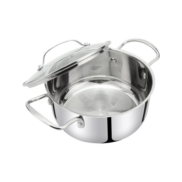 Produktbild: neuetischkultur Bratentopf mit Deckel Radiant Silver R 24cm