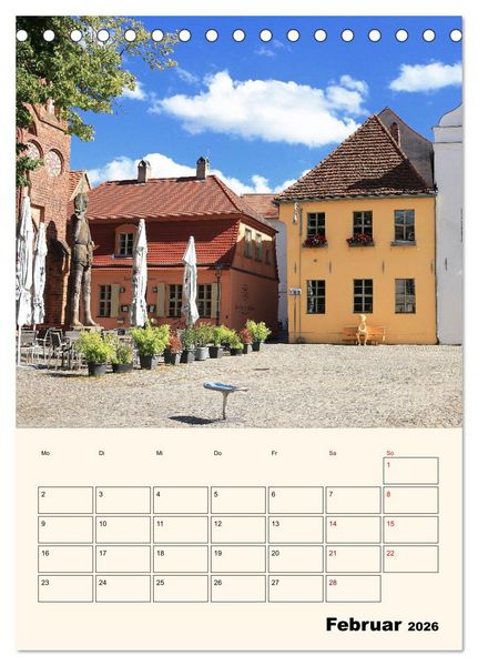 Produktbild: Brandenburg an der Havel - Ein Rundgang (Tischkalender 2026 DIN A5 hoch), CALVENDO Monatskalender