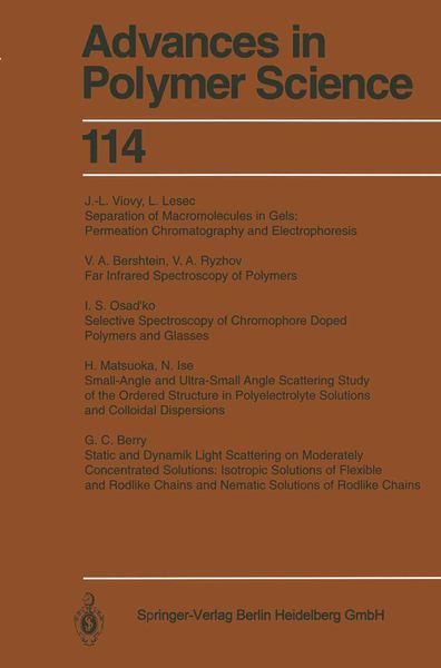 Produktbild: Polymer Analysis and Characterization
