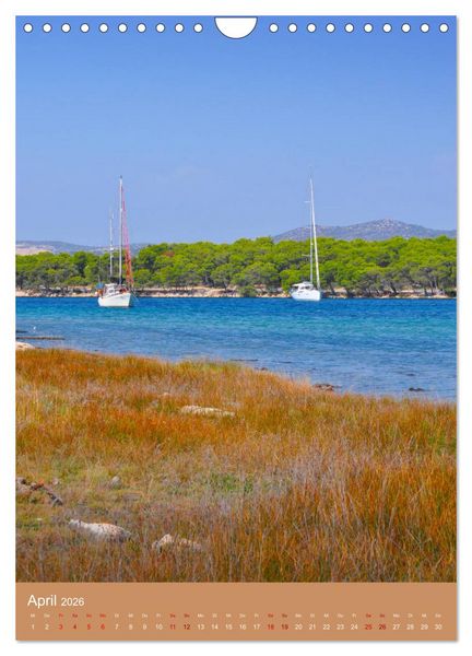 Produktbild: Erlebe mit mir das entspannte Kroatien (Wandkalender 2026 DIN A4 hoch), CALVENDO Monatskalender