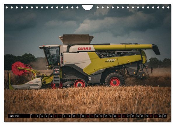 Produktbild: Agrartechnik (Wandkalender 2026 DIN A4 quer), CALVENDO Monatskalender