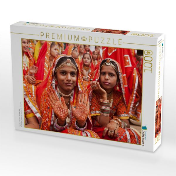 Produktbild: CALVENDO Puzzle Rajasthan, Indien - Pushkar Mela | 1000 Teile Lege-Gr&ouml;&szlig;e 64x48cm Foto-Puzzle f&uuml;r gl&uuml;ckliche Stunden