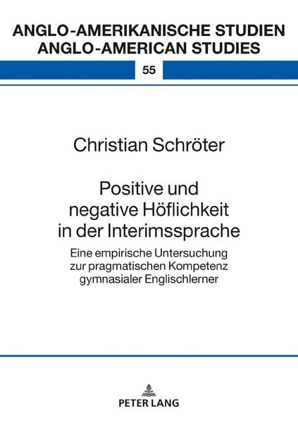 Produktbild: Positive und negative H&ouml;flichkeit in der Interimssprache