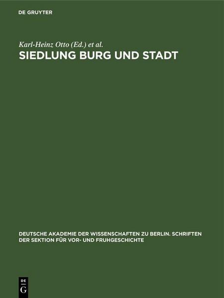 Produktbild: Siedlung Burg und Stadt