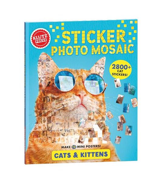 Produktbild: Sticker Photo Mosaics: Cats & Kittens (Klutz)