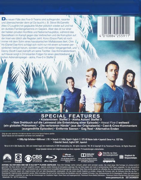 Hawaii Five-O - Staffel 3  [6 BRs]