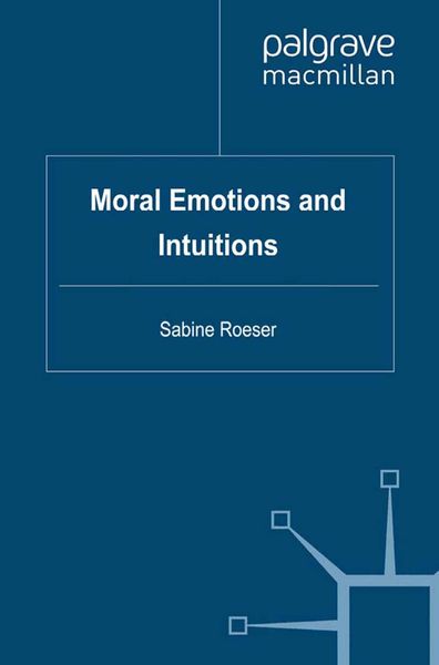 Produktbild: Moral Emotions and Intuitions