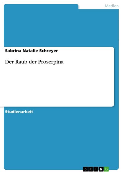 Der Raub der Proserpina