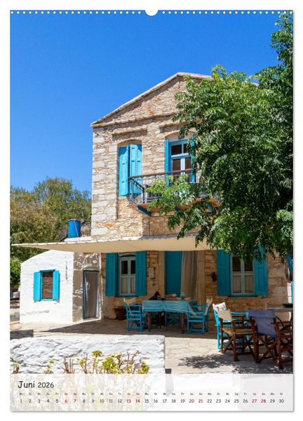 Produktbild: Rhodos und Symi, Insel der Schwammtaucher (Wandkalender 2026 DIN A2 hoch), CALVENDO Monatskalender