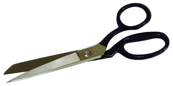 Produktbild: C.K Universalschere, seitlich gebogen, schwere Ausf&uuml;hrung mit doppeltem Griffloch, 180 mm C80787