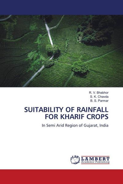 Produktbild: Suitability Of Rainfall For Kharif Crops