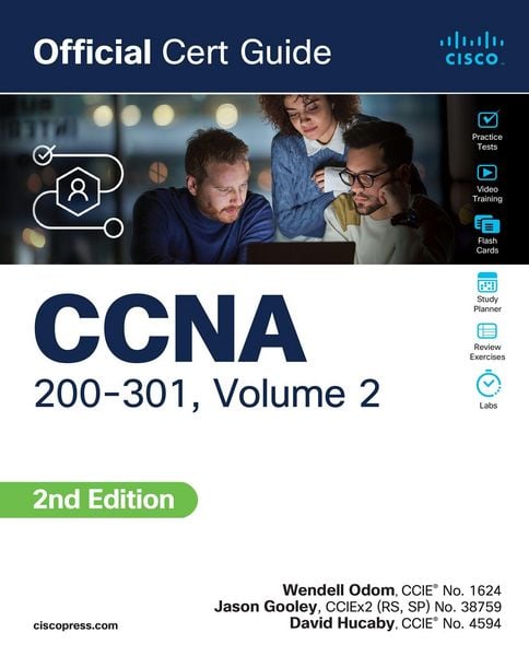 Produktbild: CCNA 200-301 Official Cert Guide, Volume 2