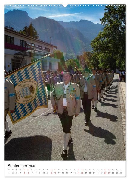 Produktbild: Bayerische Gebirgssch&uuml;tzen (Wandkalender 2026 DIN A2 hoch), CALVENDO Monatskalender