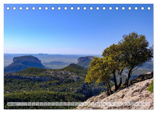 Produktbild: Wanderlust Mallorca - Pfade der Tramuntana (Tischkalender 2027 DIN A5 quer), CALVENDO Monatskalender