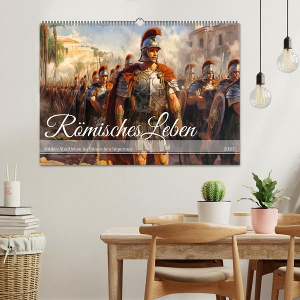 Produktbild: R&ouml;misches Leben - Antikes Stadtleben im R&ouml;mischen Imperium (Wandkalender 2026 DIN A2 quer), CALVENDO Monatskalender