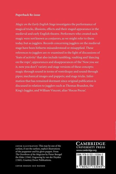 Produktbild: Magic on the Early English Stage