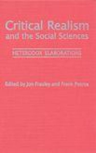 Produktbild: Critical Realism and the Social Sciences