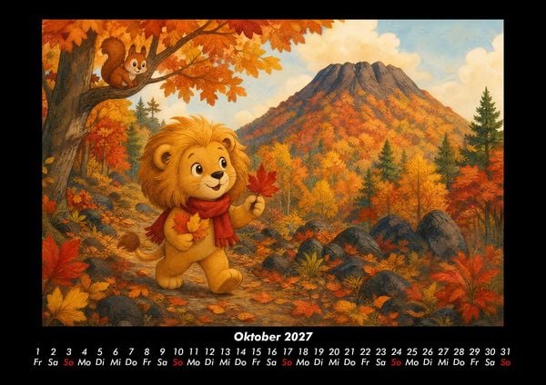 Produktbild: Buschis gro&szlig;es Vulkan-Abenteuer 2027 Fotokalender DIN A3