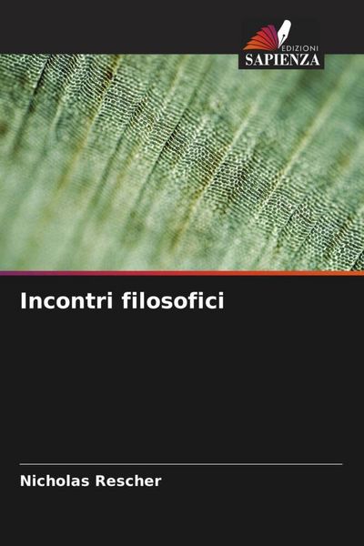 Produktbild: Incontri filosofici