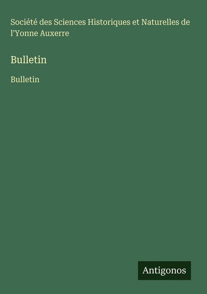 Produktbild: Bulletin