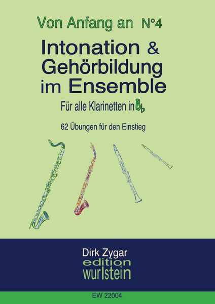Produktbild: Intonation und Geh&ouml;rbildung im Ensemble: F&uuml;r Klarinetten in Bb