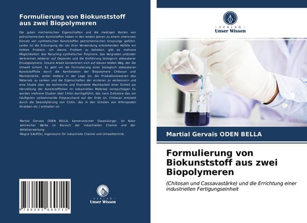 Produktbild: Formulierung von Biokunststoff aus zwei Biopolymeren