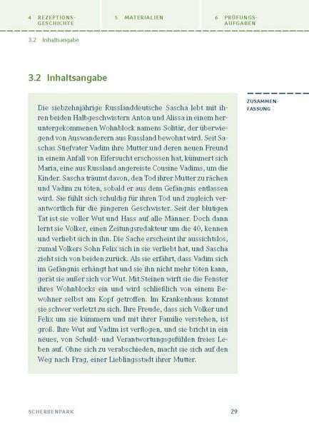 Produktbild: Scherbenpark von Alina Bronsky