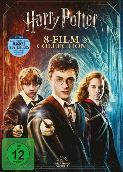 Harry Potter: The Complete Collection - Jubiläums-Edition - Magical Movie Modus  [9 DVDs]