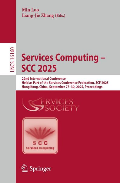Produktbild: Services Computing - SCC 2025