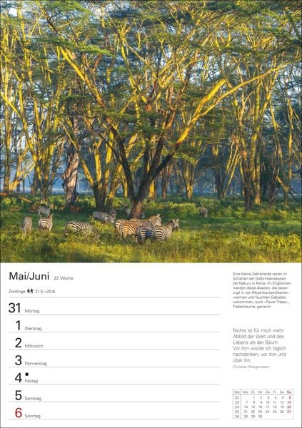 Produktbild: Natursch&auml;tze Afrikas Wochenplaner 2027 - Eine Reise in 53 Bildern