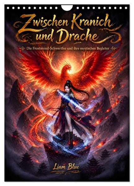 Produktbild: Zwischen Kranich und Drache (Wandkalender 2027 DIN A4 hoch), CALVENDO Monatskalender