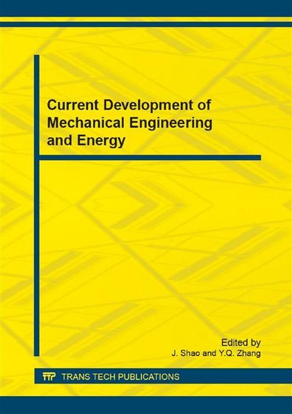 Produktbild: Current Development of Mechanical Engineering and Energy