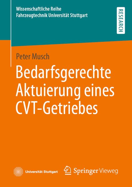 Produktbild: Bedarfsgerechte Aktuierung eines CVT-Getriebes