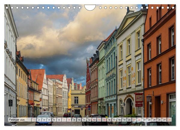 Produktbild: Stralsund Stadtansichten (Wandkalender 2026 DIN A4 quer), CALVENDO Monatskalender