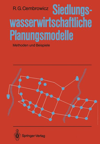 Produktbild: Siedlungswasserwirtschaftliche Planungsmodelle