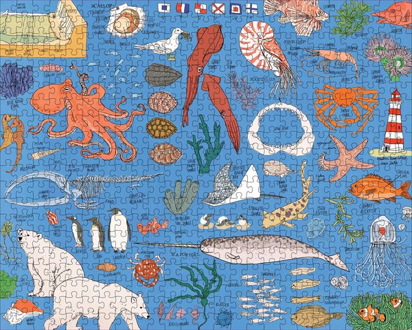 Produktbild: Ocean Anatomy: The Puzzle (500 pieces)