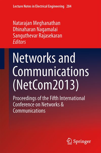 Produktbild: Networks and Communications (NetCom2013)