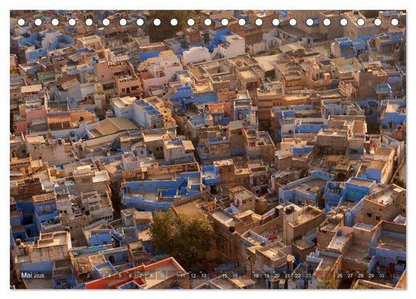 Produktbild: Zauberhaftes Indien (Tischkalender 2026 DIN A5 quer), CALVENDO Monatskalender