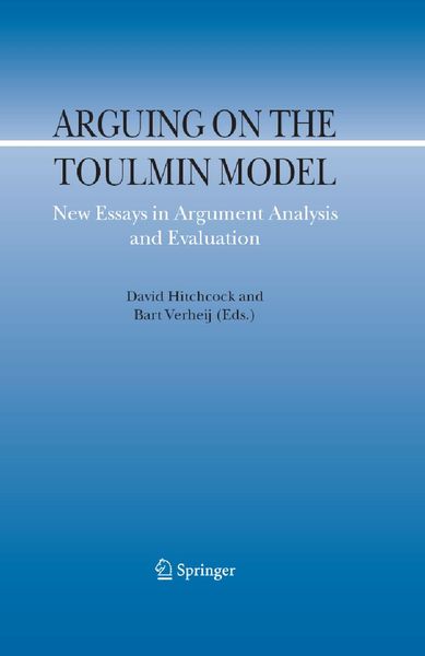 Produktbild: Arguing on the Toulmin Model