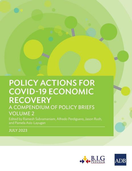 Produktbild: Policy Actions for COVID-19 Economic Recovery
