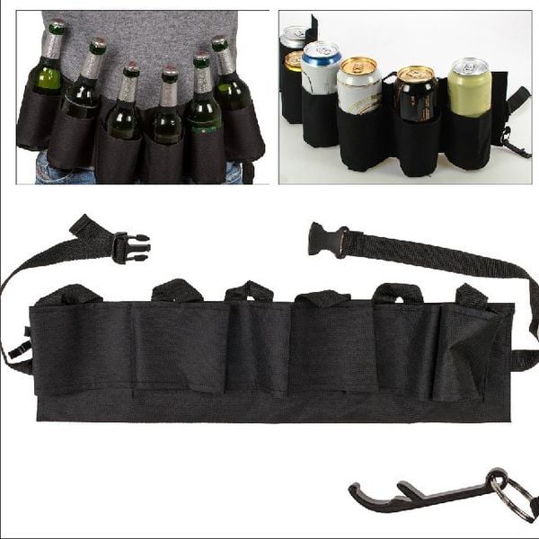Produktbild: Flaschenhalter G&uuml;rtel schwarz