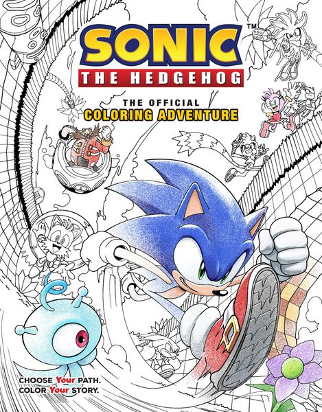 Produktbild: Sonic the Hedgehog: The Official Coloring Adventure