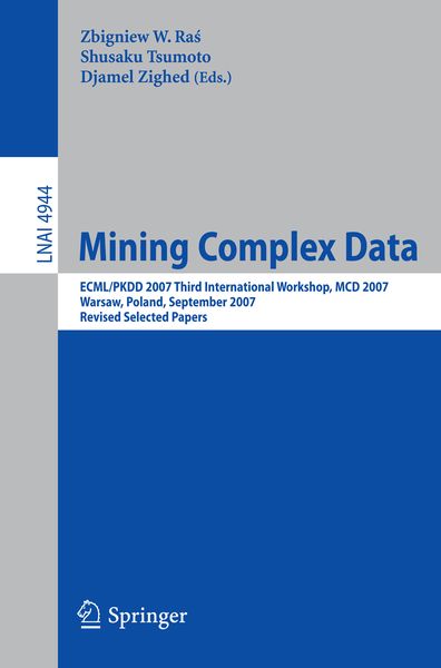 Produktbild: Mining Complex Data