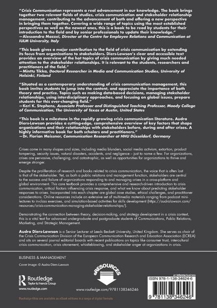 Produktbild: Crisis Communication