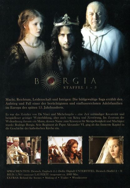 Produktbild: Borgia - Gesamtedition - Director's Cut [15 DVDs]