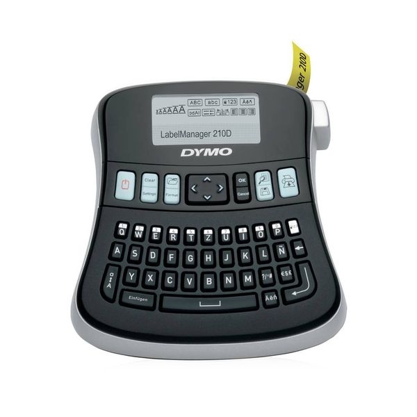Produktbild: DYMO&reg; LabelManager 210D+, Eingabetastatur QWERTZ mit Aufbewahrungskoffer und Netzadapter