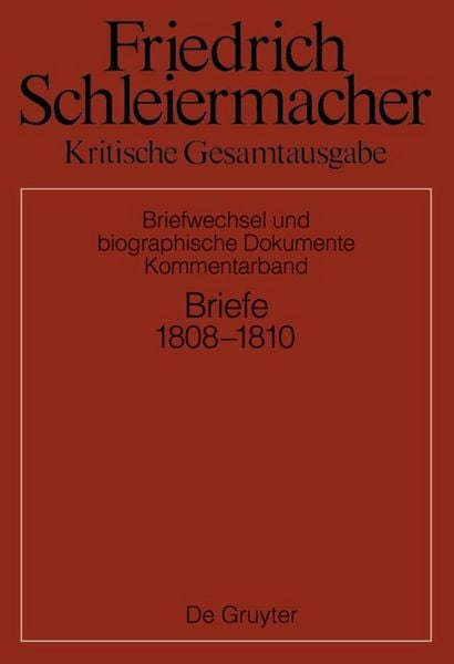 Produktbild: Briefwechsel 1808-1810
