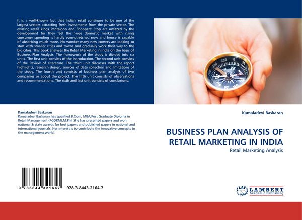 Produktbild: BUSINESS PLAN ANALYSIS OF RETAIL MARKETING IN INDIA